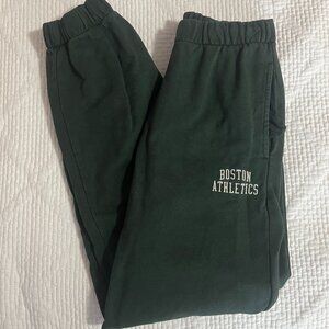 Brady Melville- Green Boston Sweatpants